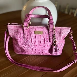 Authentic Brahmin Pink small tote